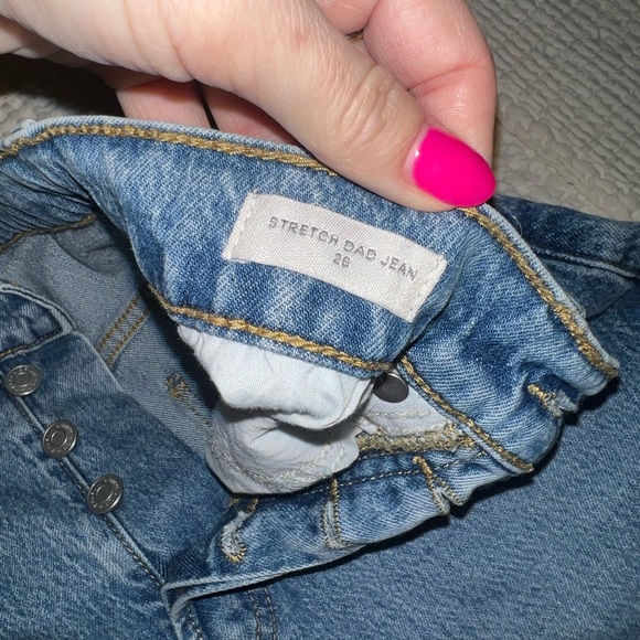 PACSun stretch dad jeans size 26 - Picture 4 of 5